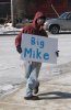 Barskey dances a jig for Big Mike